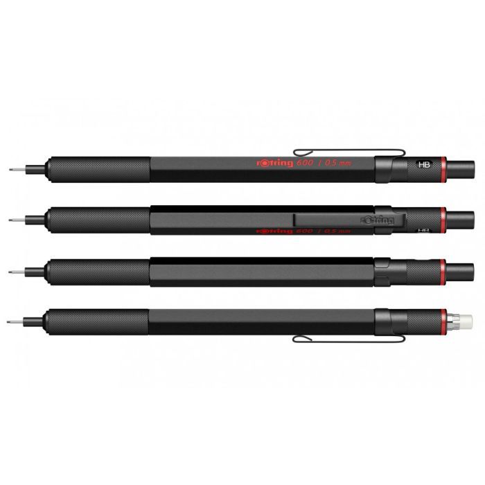 Олівець механічний Rotring Drawing ROTRING 600 Black PCL 0,5 (R1904443) зображення 2