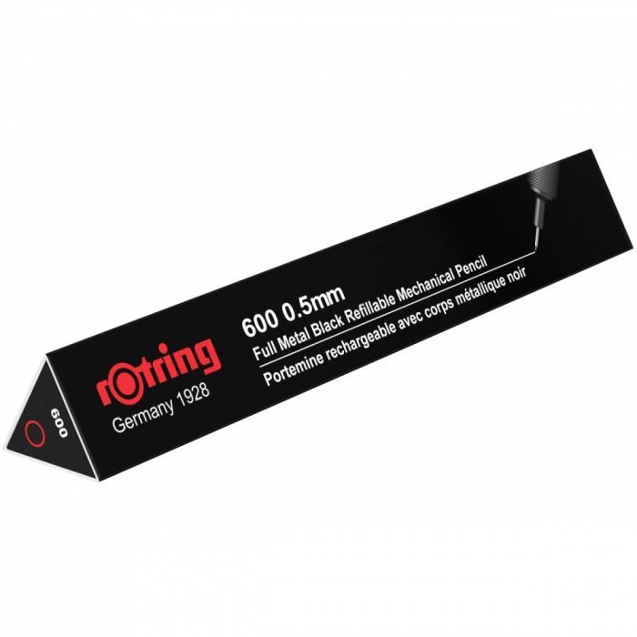 Олівець механічний Rotring Drawing ROTRING 600 Black PCL 0,5 (R1904443) зображення 7