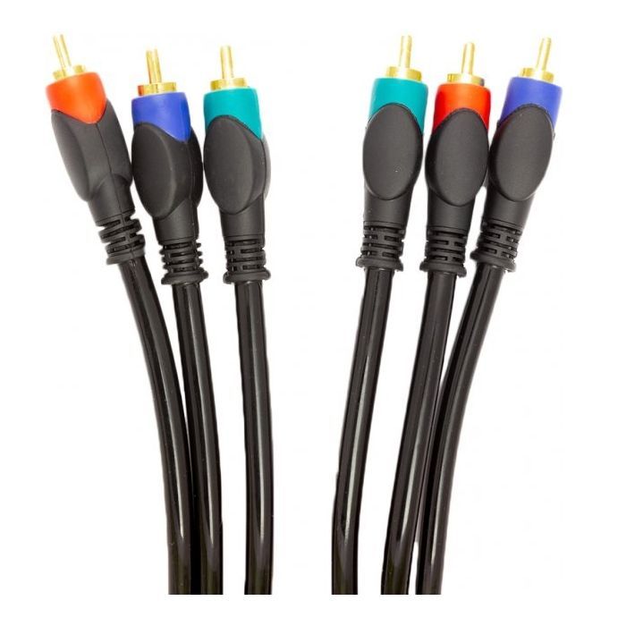 Кабель мультимедійний 3xRCA (M) to 3xRCA (M) 3.0 m PowerPlant (CA911738)