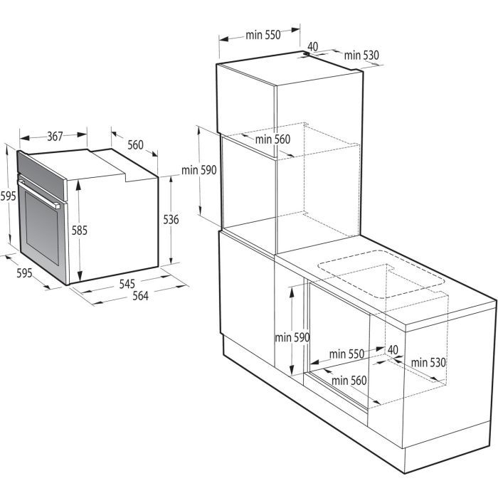 Духовой шкаф Gorenje BO6725E02BG изображение 10