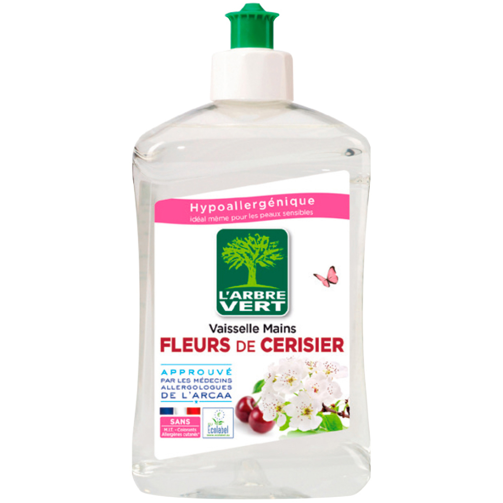 Средство для ручного мытья посуды L'Arbre Vert Цвет вишни 500 мл (3450601028434)