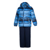 Комплект верхней одежды Huppa YOKO 1 41190114 синий с принтом/тёмно-синий 146 (4741468761374)