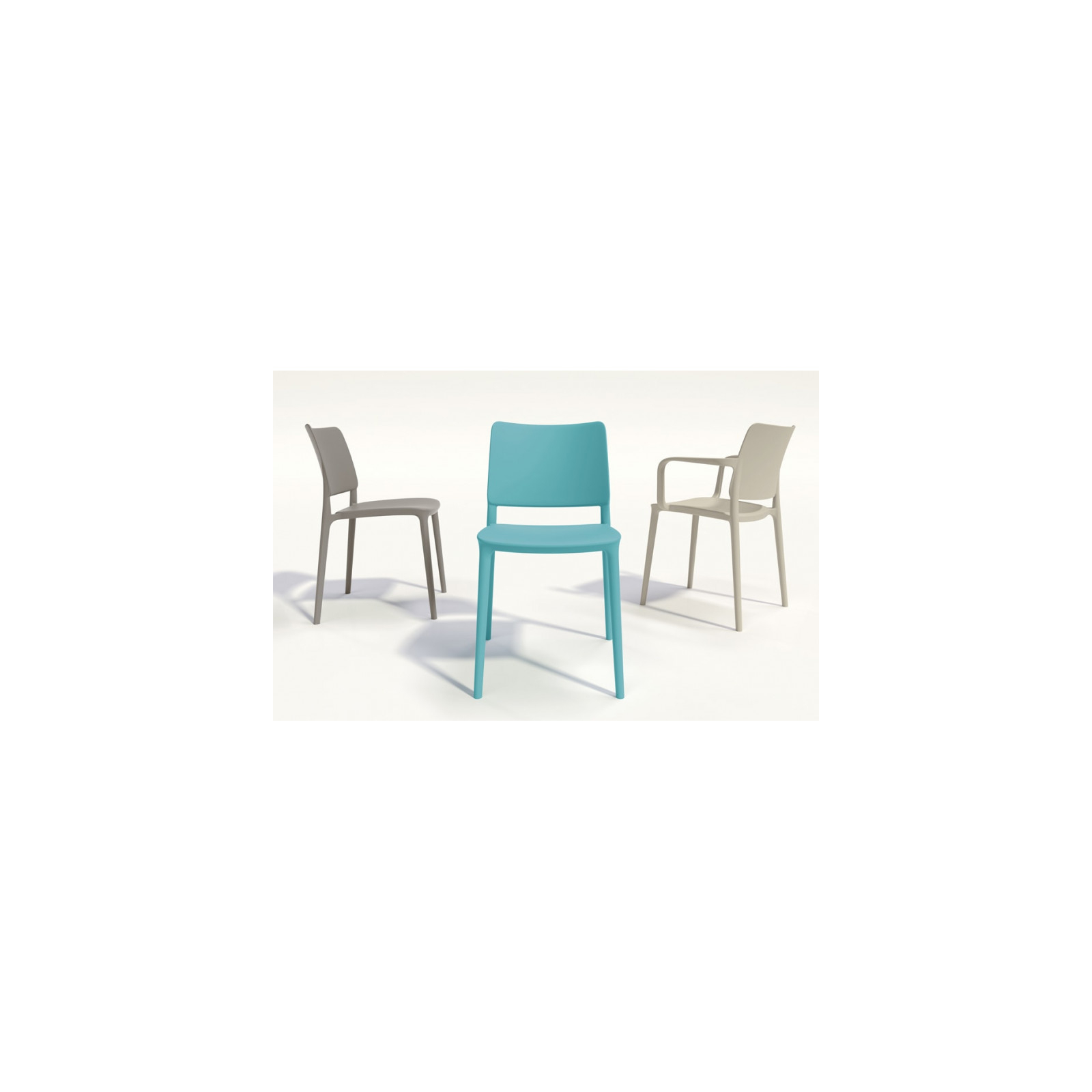 Кухонный стул PAPATYA Joy-S голубая вода (4788) изображение 4