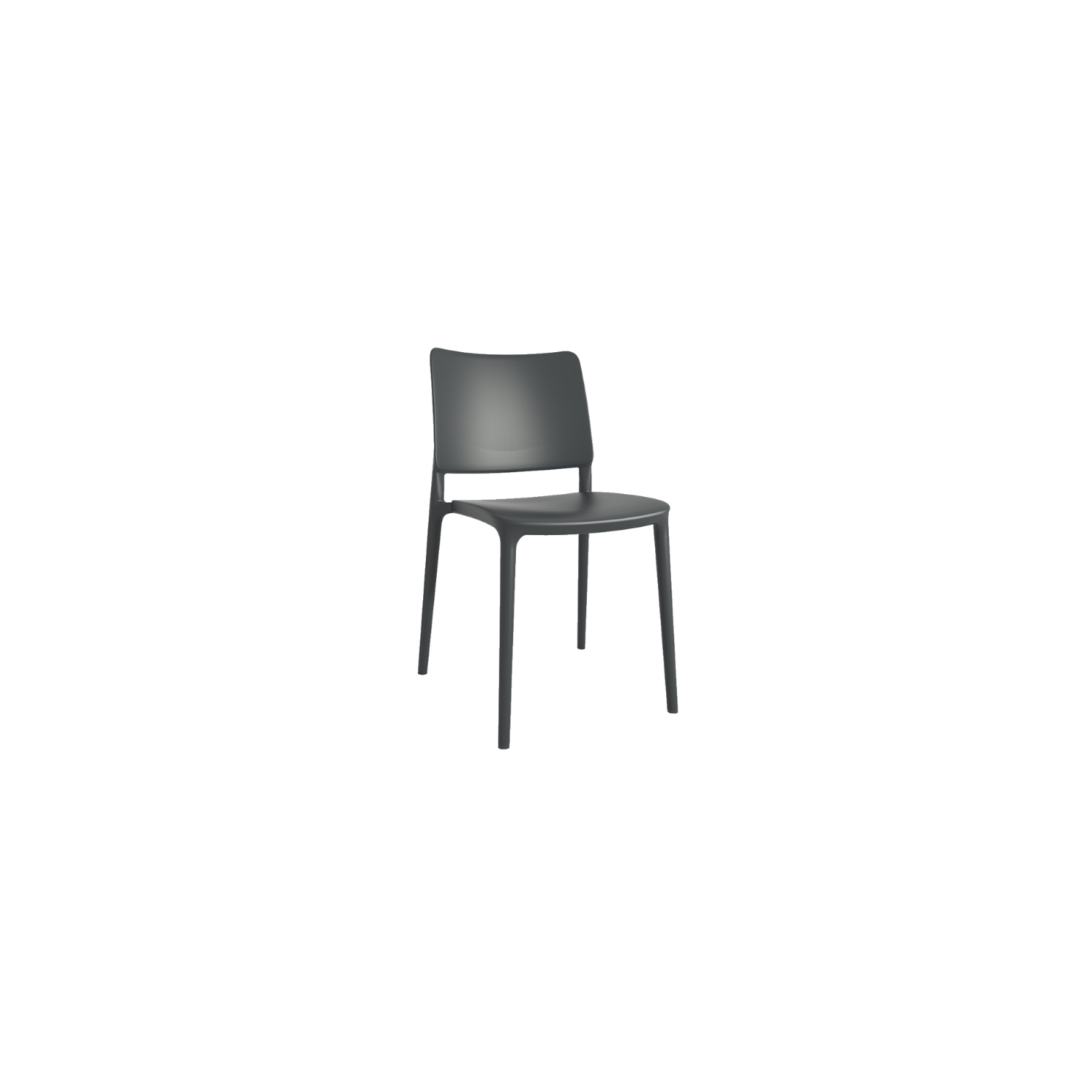 Кухонний стілець PAPATYA Joy-S сіро-коричневий (4785)