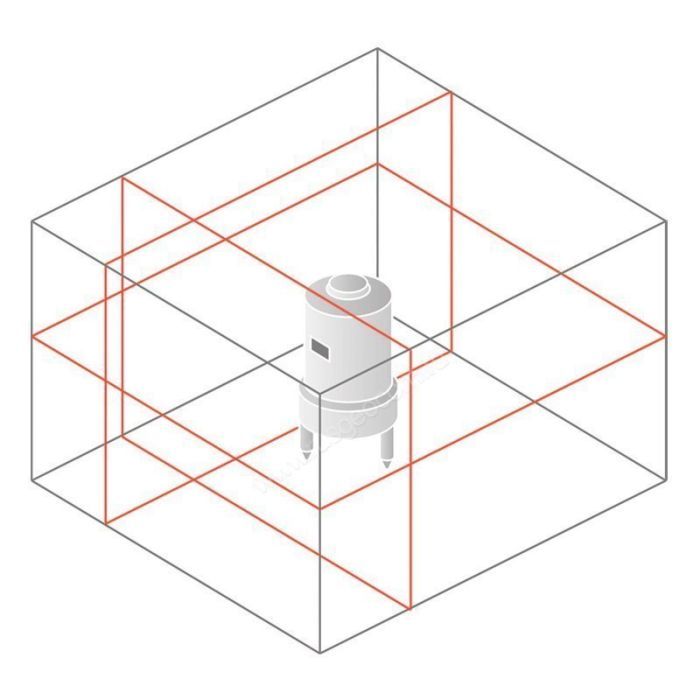 Лазерний нівелір Bosch GLL 3-80 C +LR7 +BM1, 12В, L-Boxx (0.601.063.R05) зображення 4