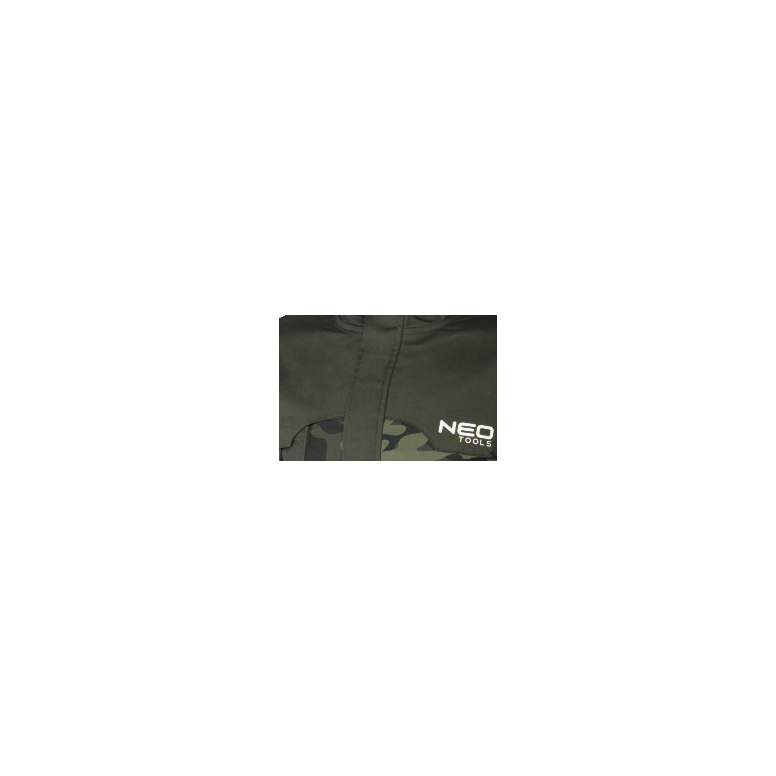 Куртка рабочая Neo Tools CAMO, размер XL (54), 255 г/м2, высокий воротник, карманы на (81-211-XL) изображение 8