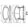 Гальмівні колодки Bosch 0 986 494 379 зображення 4