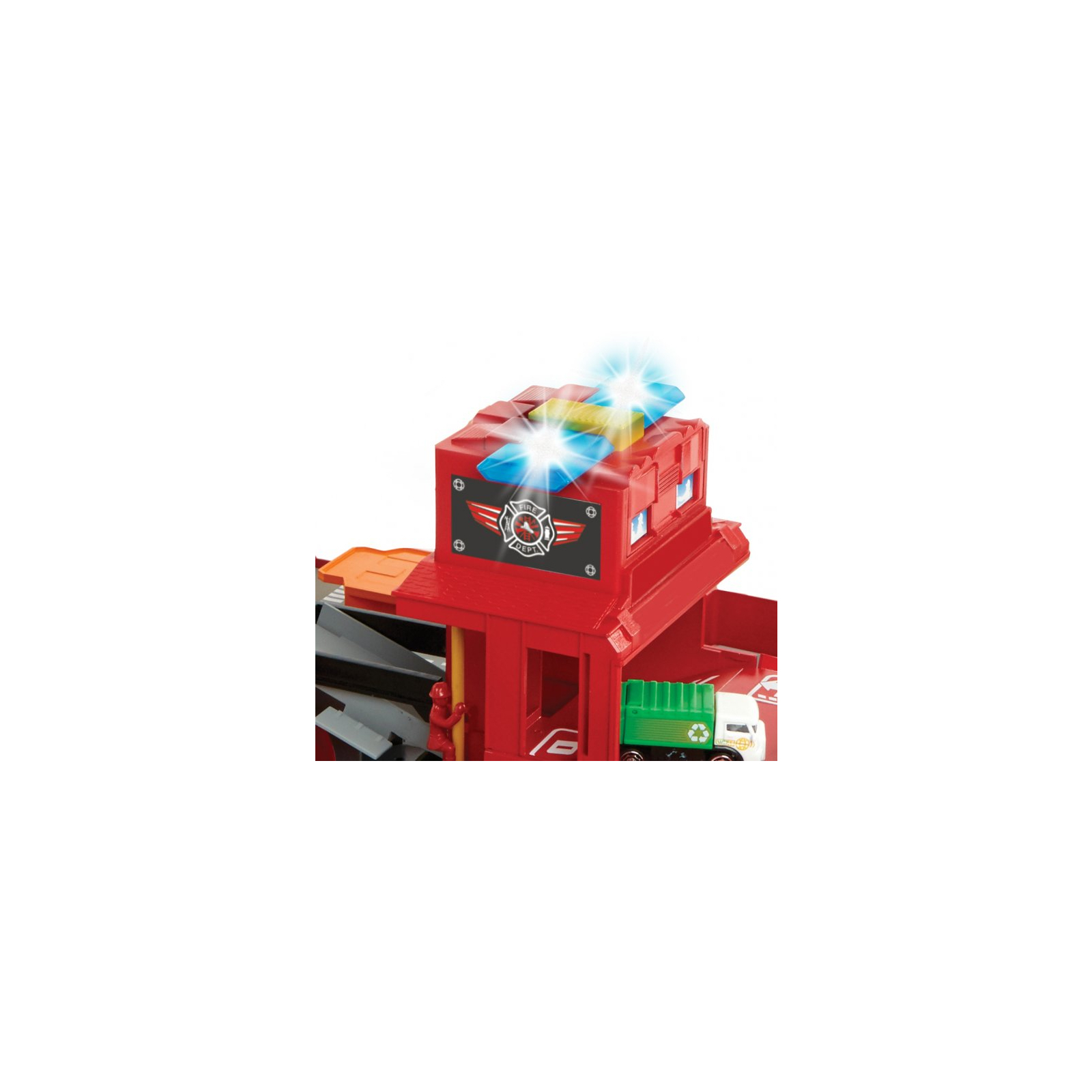 Ігровий набір Dickie Toys 2 в 1 Пожежна машина. Розгорни місто (3719005) зображення 5