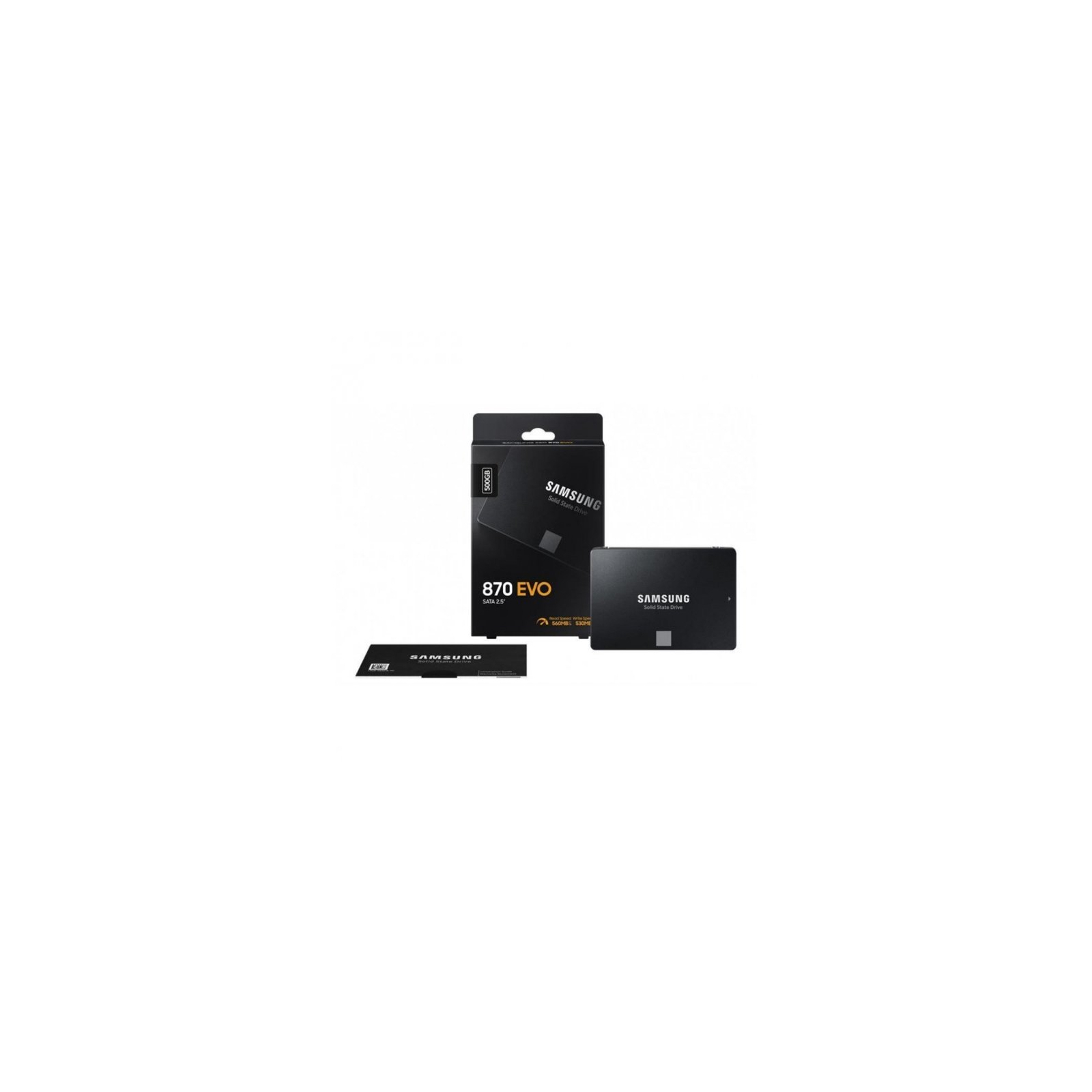 Накопитель SSD 2.5" 500GB 870 EVO Samsung (MZ-77E500B/EU) изображение 2