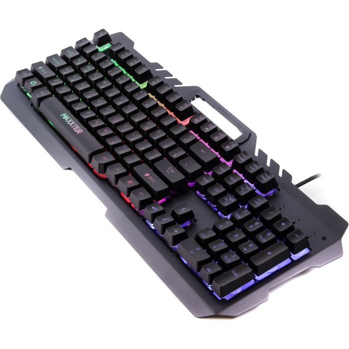 Клавіатура Maxxter KBG-UML-01-UA USB Black (KBG-UML-01-UA) зображення 3
