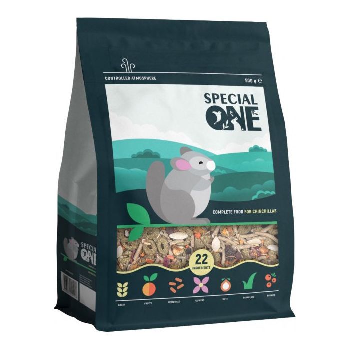 Корм для гризунів Special One для шиншил 500 г (4823082421176)