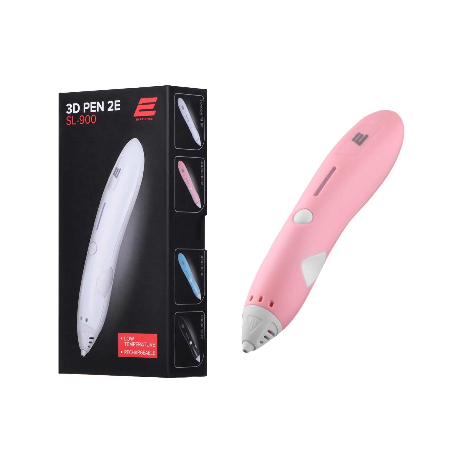 3D - ручка 2E 3D Printing SL_900_pink, рожева (2E-SL-900PK)