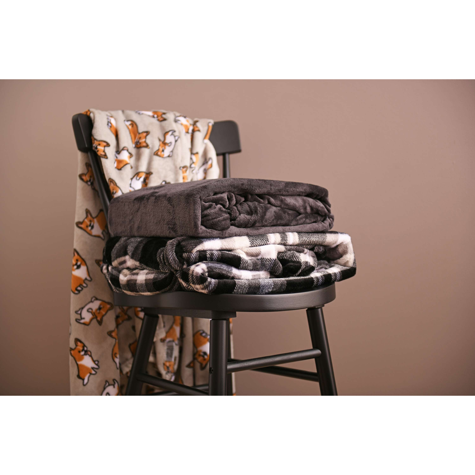 Плед Ardesto Flannel темно-сірий, 160х200 см (ART0210SB) зображення 5