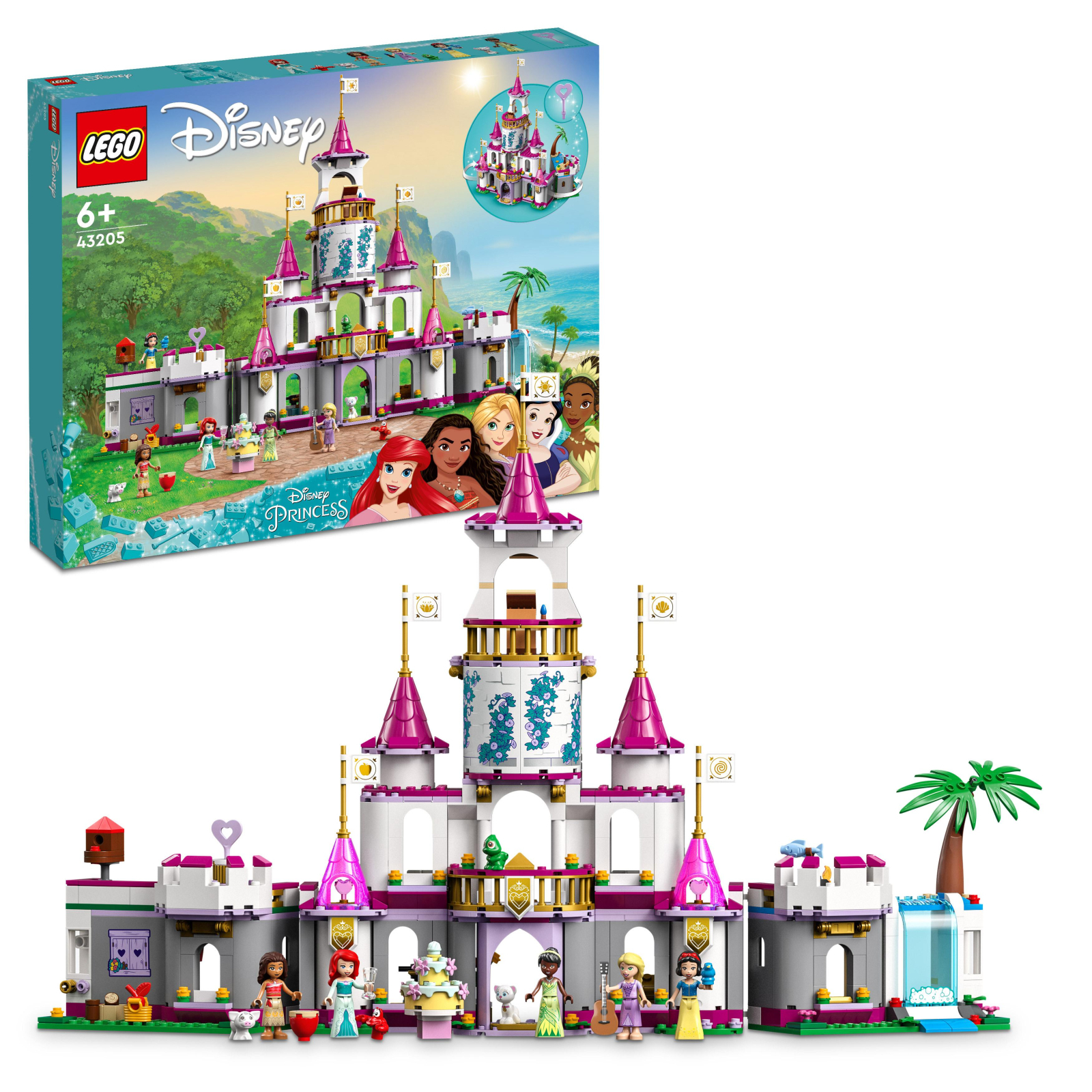 Конструктор LEGO Disney Princess Замок невероятных приключений 698 деталей (43205) изображение 2