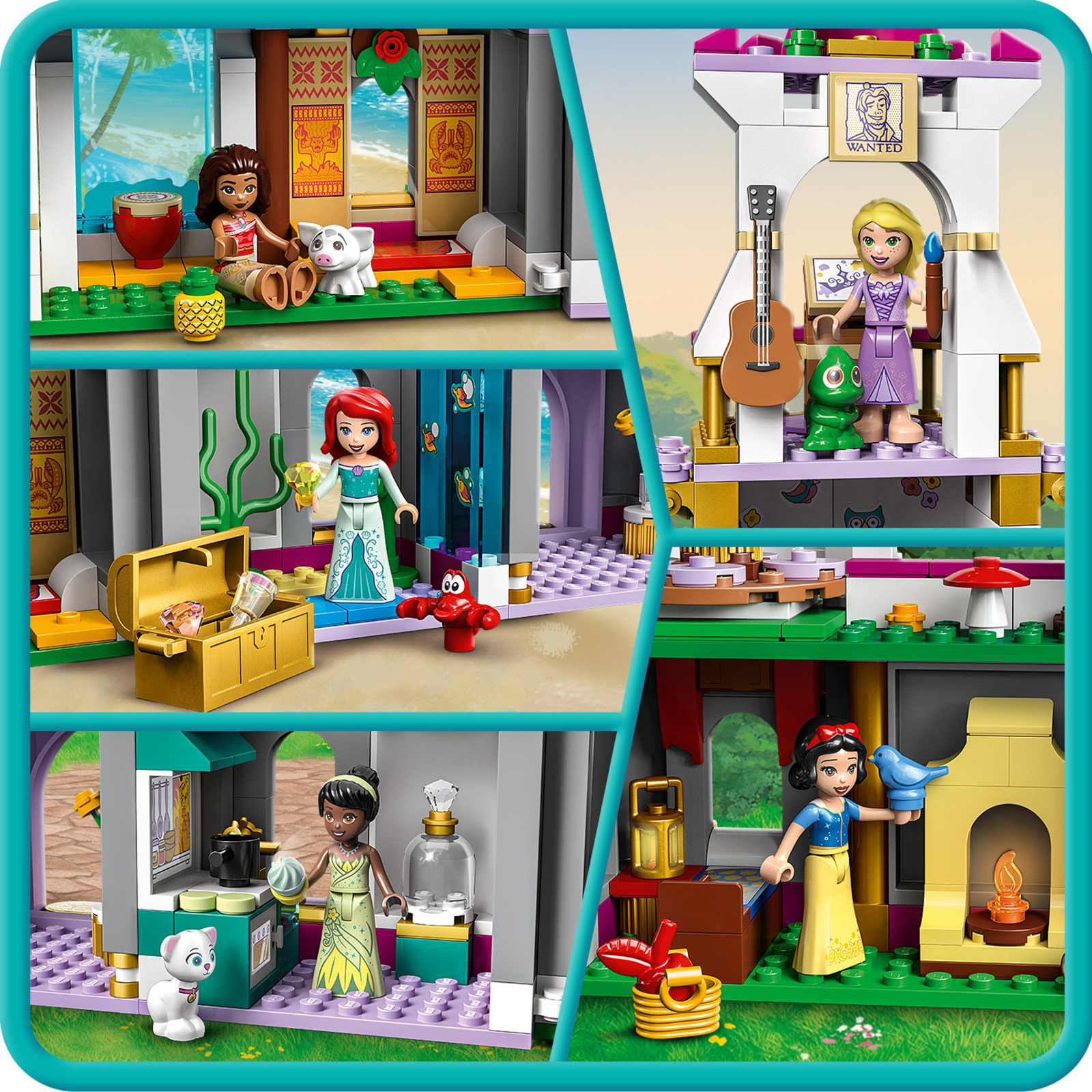 Конструктор LEGO Disney Princess Замок неймовірних пригод 698 деталей (43205) зображення 6