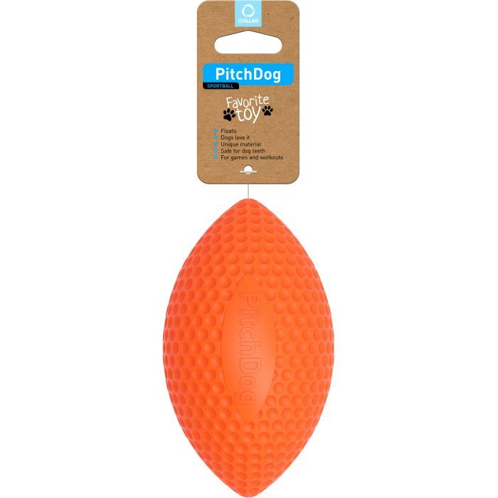 Игрушка для собак Collar PitchDog мяч для апорта d:9 см оранжевый (62414)
