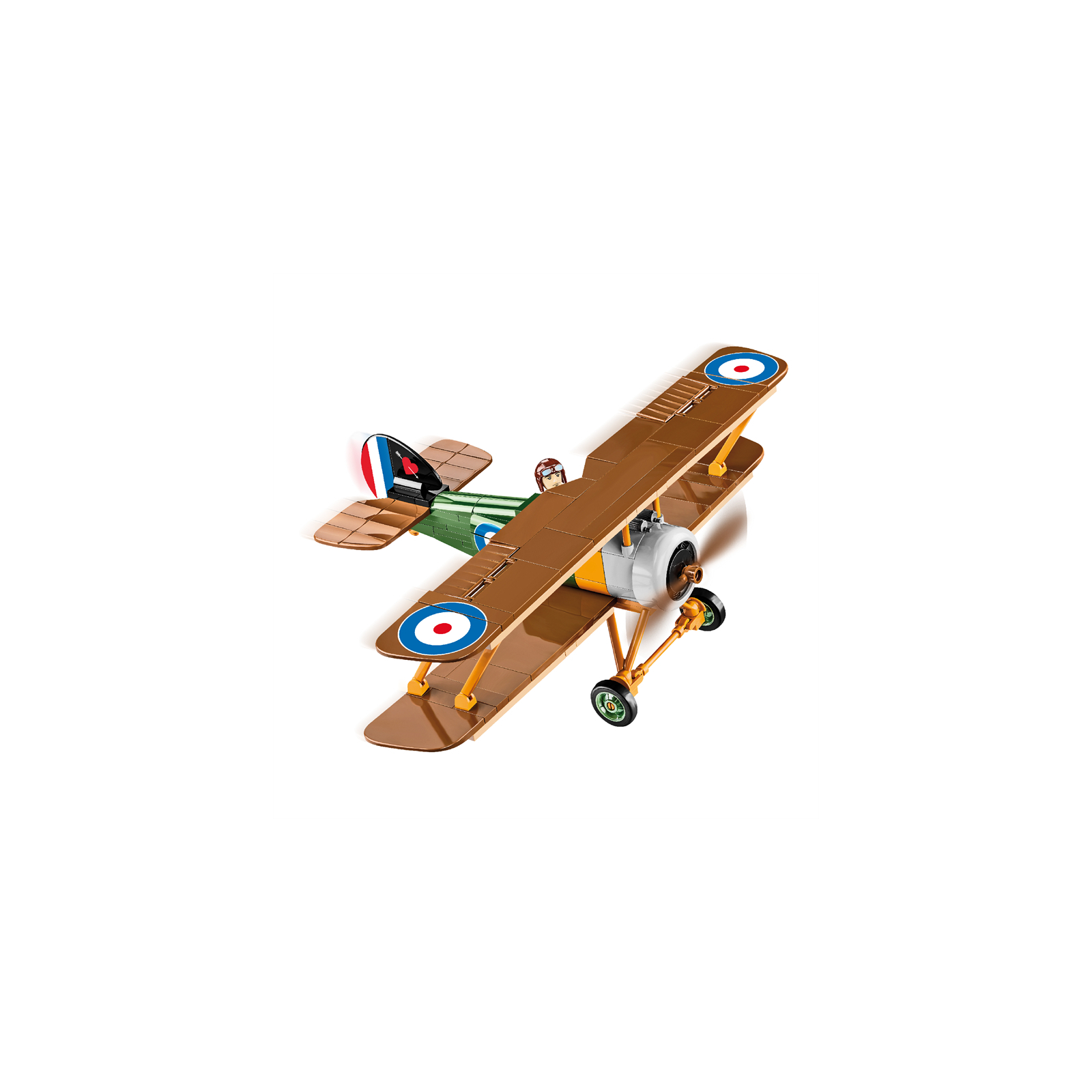 Конструктор Cobi Перша Світова Війна Літак Сопвич Кэмел F1, 176 деталей (COBI-2987) зображення 7