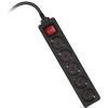 Мережевий фільтр живлення REAL-EL RS-Protect M 1.8m, black (EL122300026) зображення 9