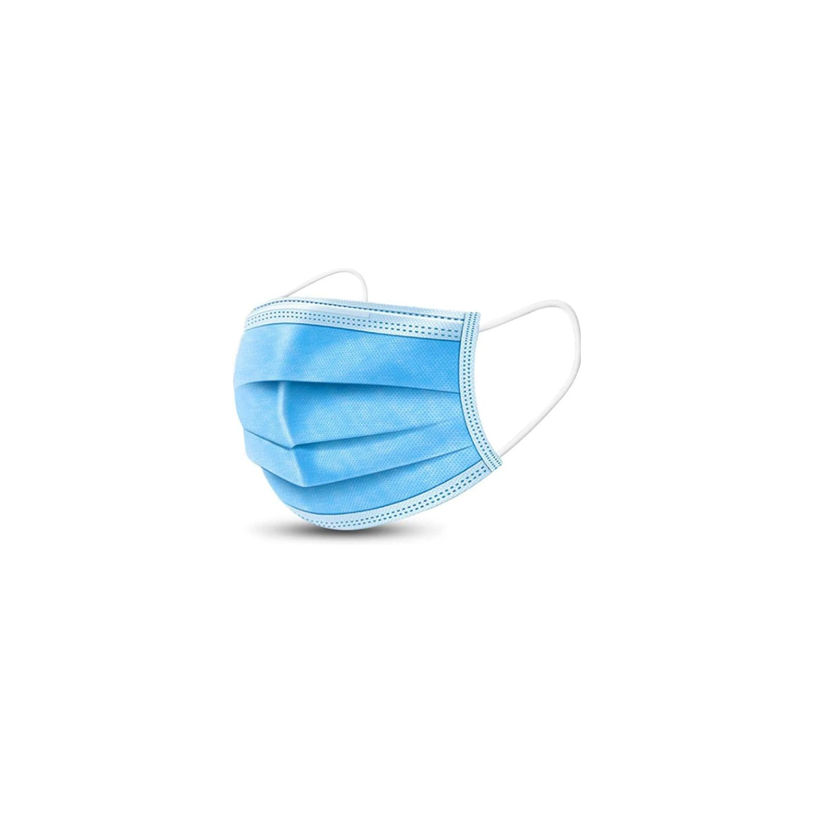 Защитная маска для лица НЗМ медична н/стерильна 3-шарова 50