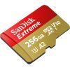 Карта памяти SanDisk 256GB microSD class 10 UHS-I U3 Extreme (SDSQXAV-256G-GN6MN) изображение 2