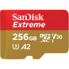 Карта памяти SanDisk 256GB microSD class 10 UHS-I U3 Extreme (SDSQXAV-256G-GN6MN)