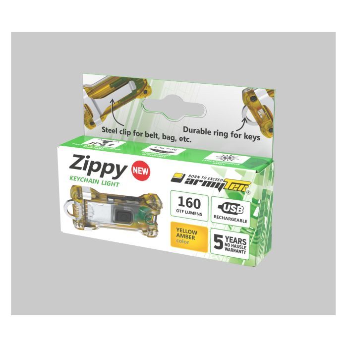 Фонарь Armytek Zippy Yellow (F06001Y) изображение 5