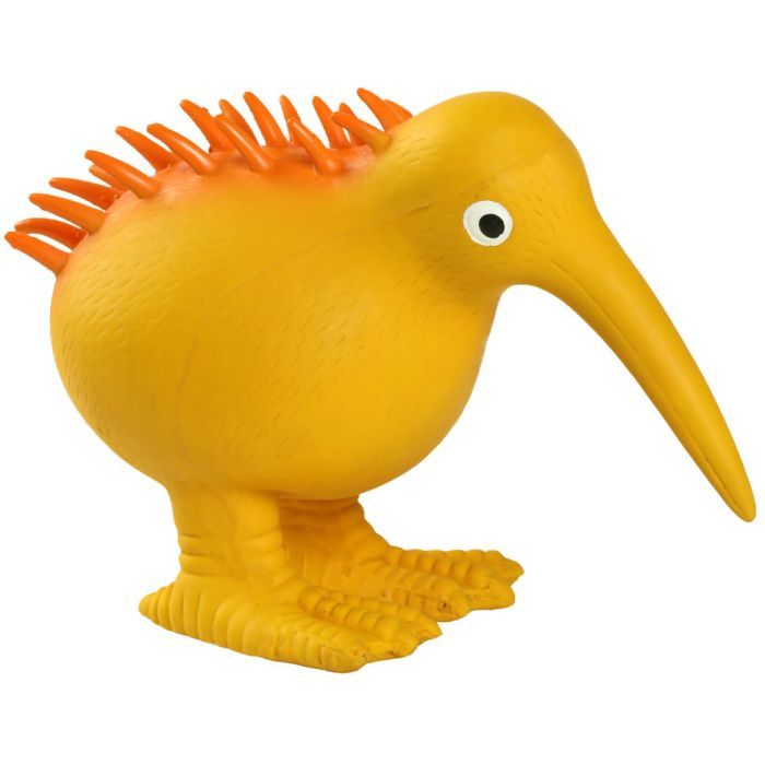 Игрушка для собак Kiwi Walker Птица киви 8.5 см оранжевая (8596075000110)