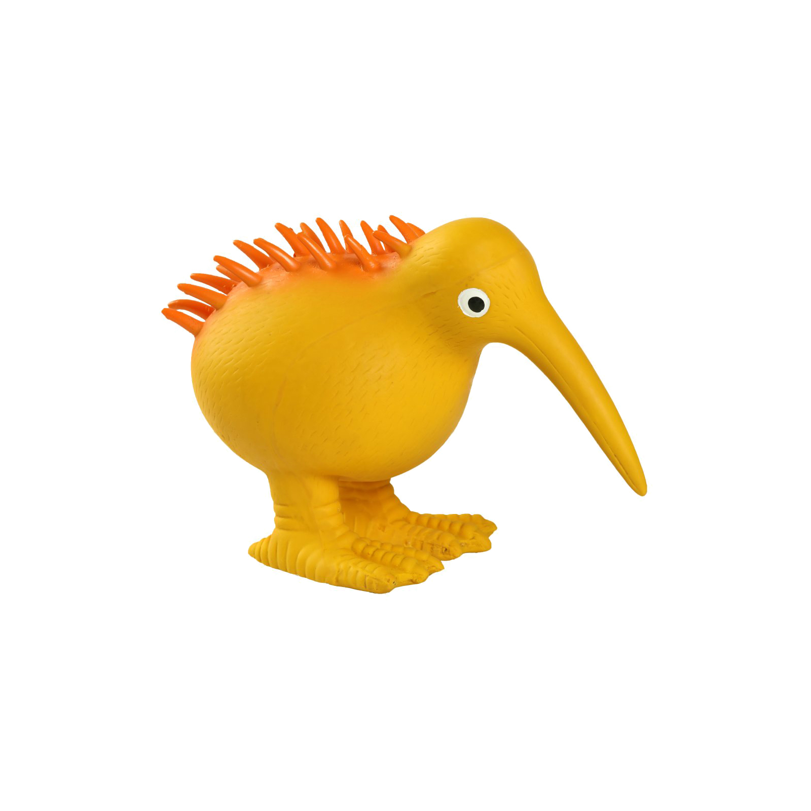 Игрушка для собак Kiwi Walker Птица киви 8.5 см оранжевая (8596075000110)
