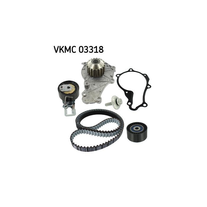 Комплект ременя ГРМ з помпой SKF VKMC 03318 > ціни в Києві та Україні Комплект ременя ГРМ з помпой SKF VKMC 03318