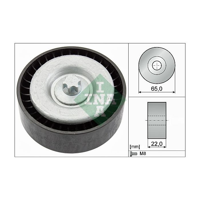 Натяжитель ремня с роликом INA 532 0667 10