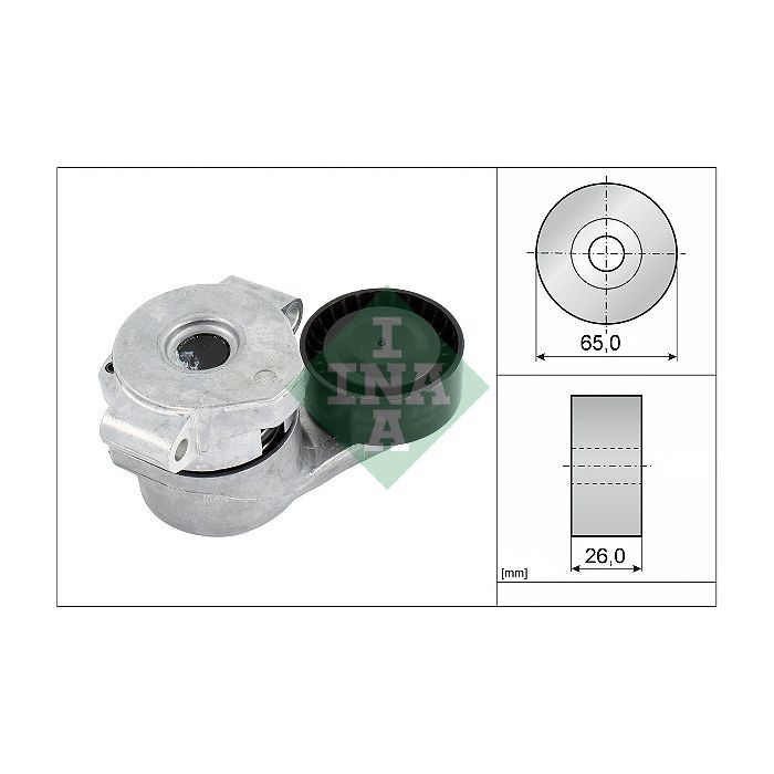 Натяжитель ремня с роликом INA 534 0308 10