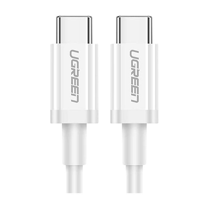 Дата кабель USB-C to USB-C 1.5m US264 18W ABS Cover White Ugreen (60519) изображение 2