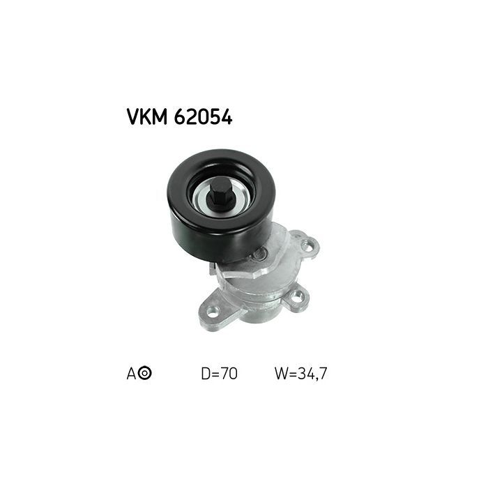 Ролик натягувача ременя SKF VKM 62054