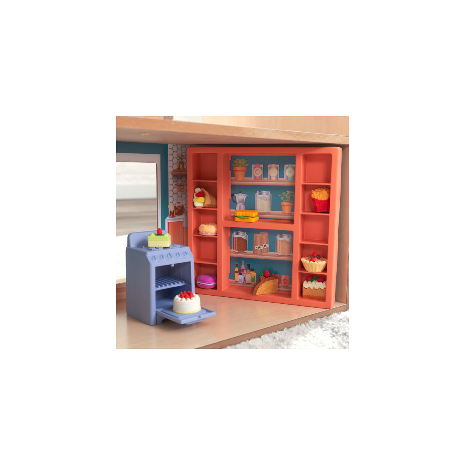 Игровой набор KidKraft Кукольный домик Hazel City Life Mansion (65990) изображение 6
