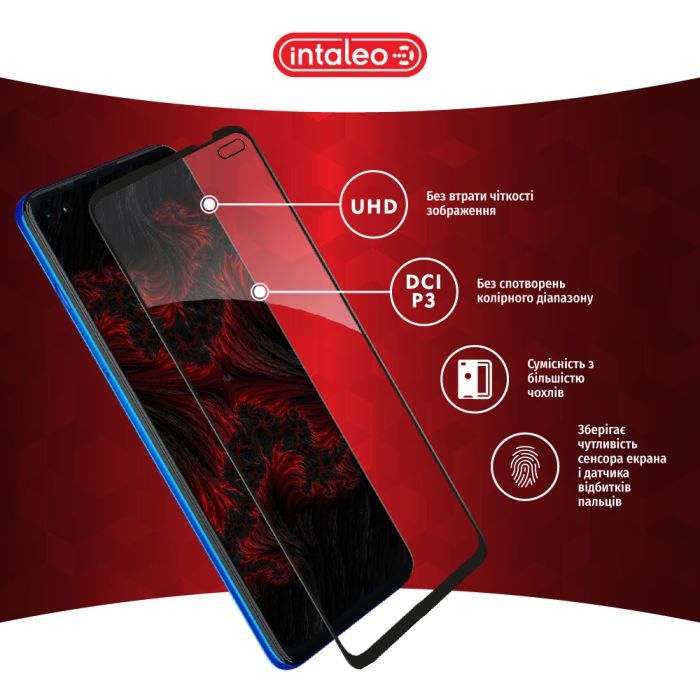 Скло захисне Intaleo Full Glue MOTO G100 (1283126521331) зображення 4