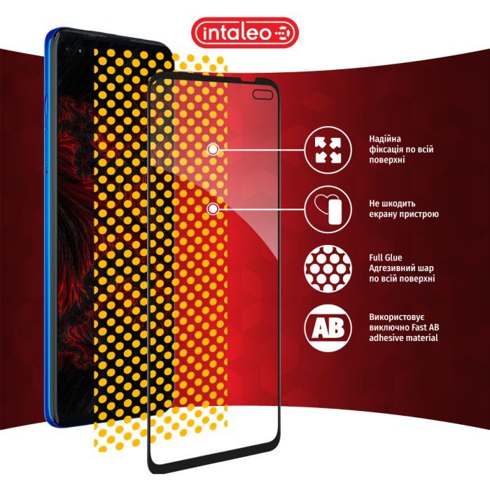 Скло захисне Intaleo Full Glue MOTO G100 (1283126521331) зображення 7