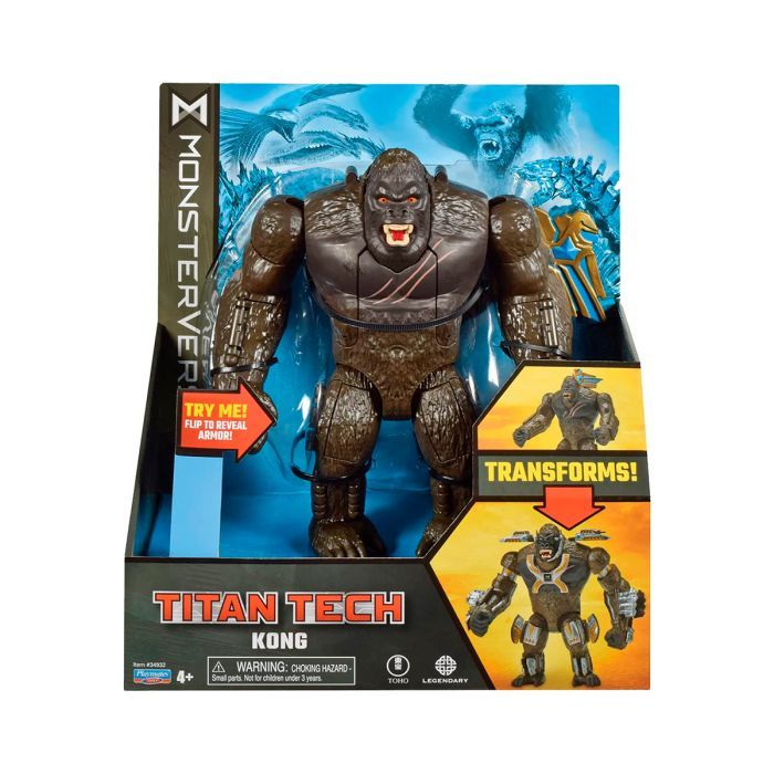 Фигурка Godzilla vs. Kong Titan Tech Конг 20 см (34932) изображение 8