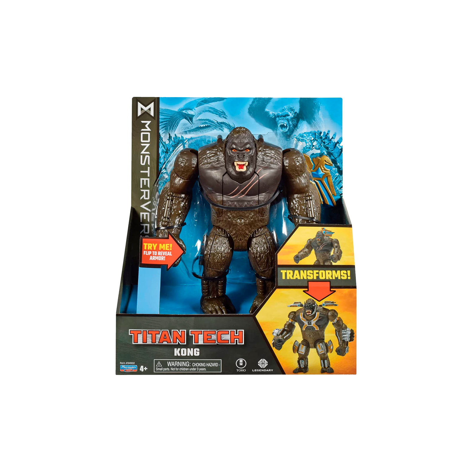 Фігурка Godzilla vs. Kong Titan Tech Конг 20 см (34932) зображення 8