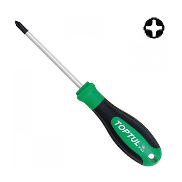 Отвертка Toptul крест PH2x150 Anti-Slip (FBAD0215)