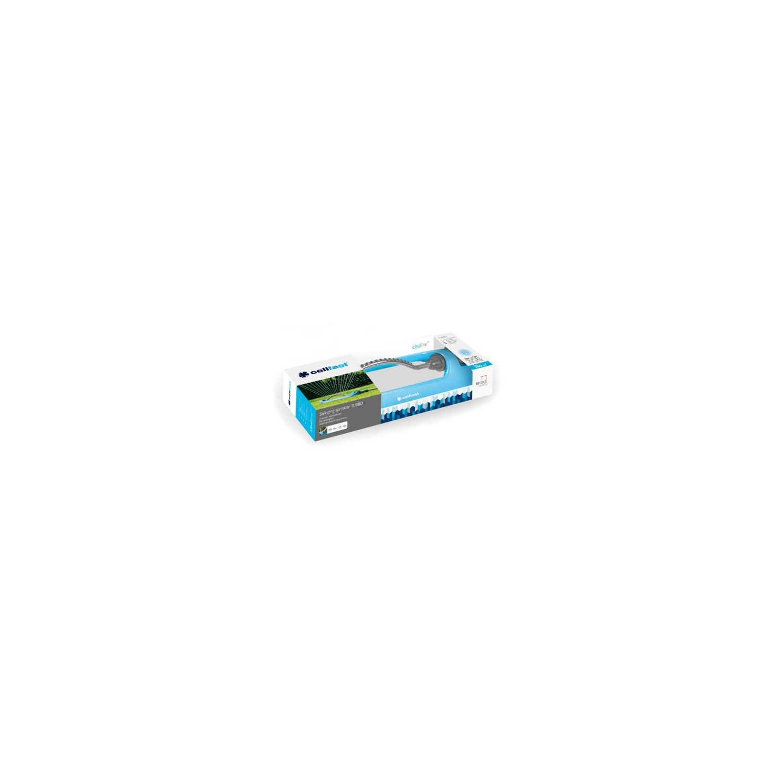 Дождеватель Cellfast маятниковый IDEAL TURBO, 18 форсунок, до 240 м2 (52-070) изображение 3