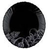 Тарілка Vittora Овочевий Етюд Black Wave десертна 19 см (V-190Bvs)