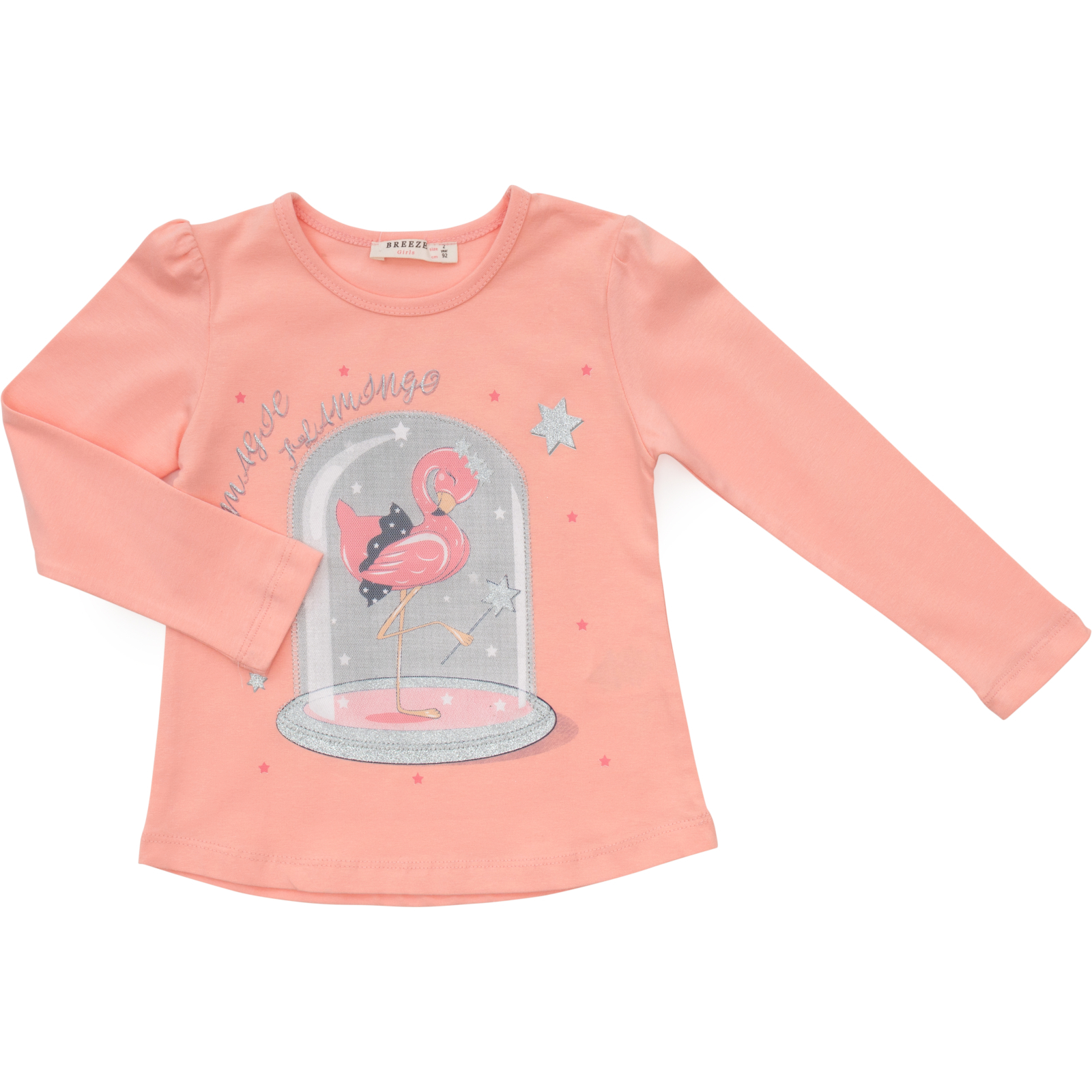 Набор детской одежды Breeze с фламинго (12772-116G-peach) изображение 2