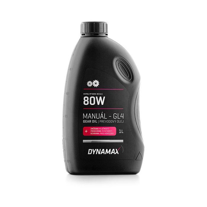 Трансмиссионное масло DYNAMAX PP 80 SAE80W API GL-4 1л (501932)
