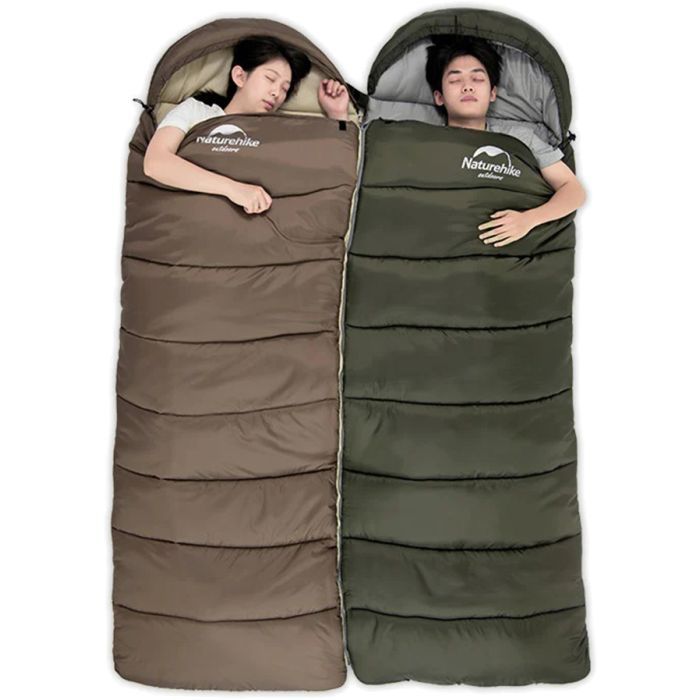 Спальный мешок Naturehike U150 NH20MSD07 Brown Left (6927595764381-L) изображение 2