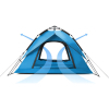 Палатка Naturehike NH21ZP008 4x Blue (6927595777558) изображение 4