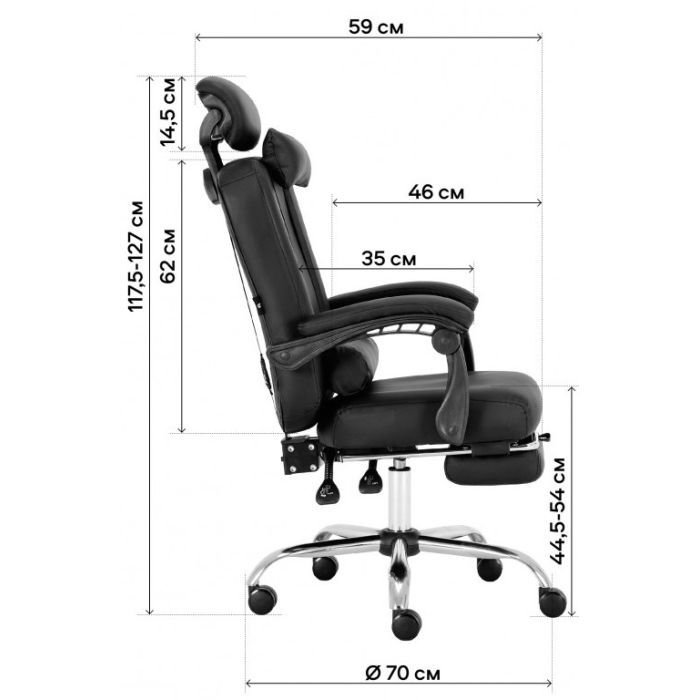 Офисное кресло GT Racer X-8002 Cream изображение 11