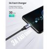 Дата кабель USB-C to USB-C 3.0m 60W US255 90-degree Angle Black Ugreen (80714) зображення 3