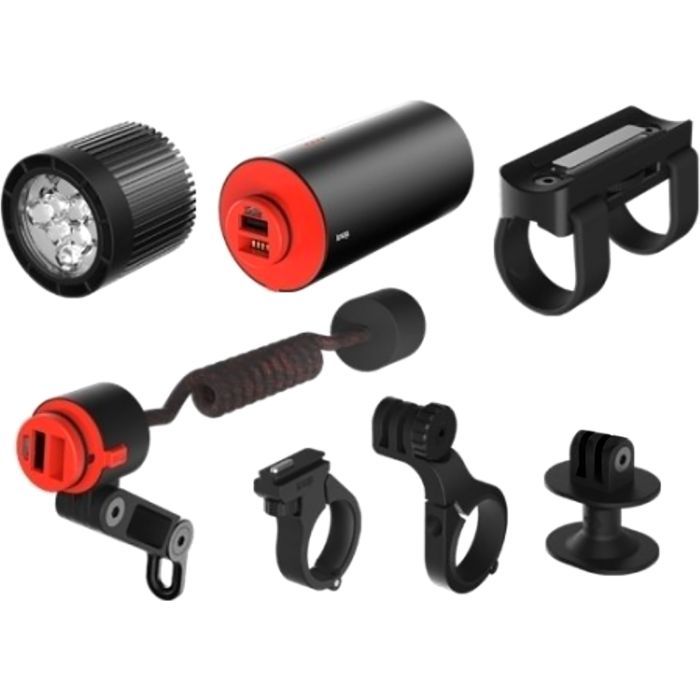 Передняя велофара Knog + кріплення PWR Mountain Kit 2000 Lumens Powerbank (12208)