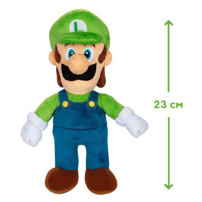 М'яка іграшка Super Mario Луїджі 23 см (40987i-GEN) зображення 5