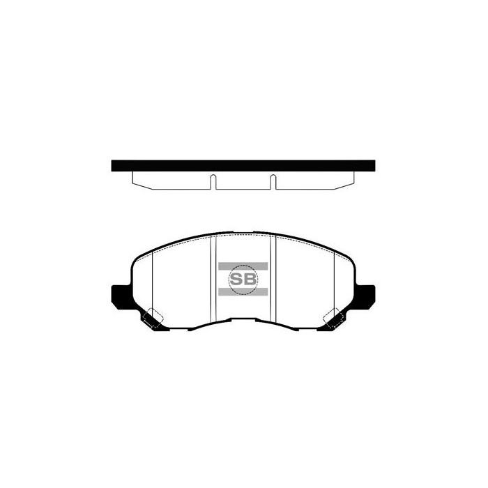 Тормозные колодки HI-Q SP1360